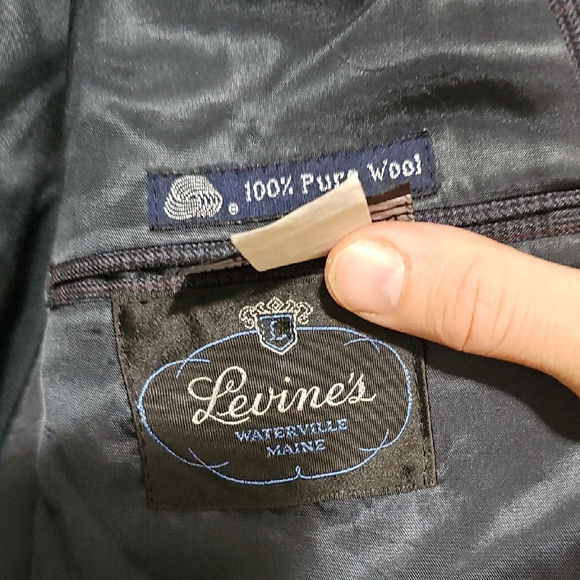 Burberry Black Sport Coat Classic Elegance - Picture 3 of 8